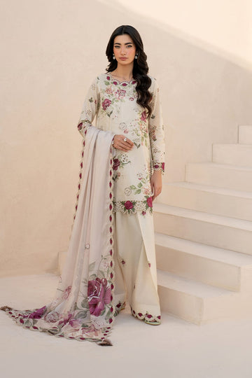 IZNIK lawn printed shirt with printed chiffon duppta ZB114