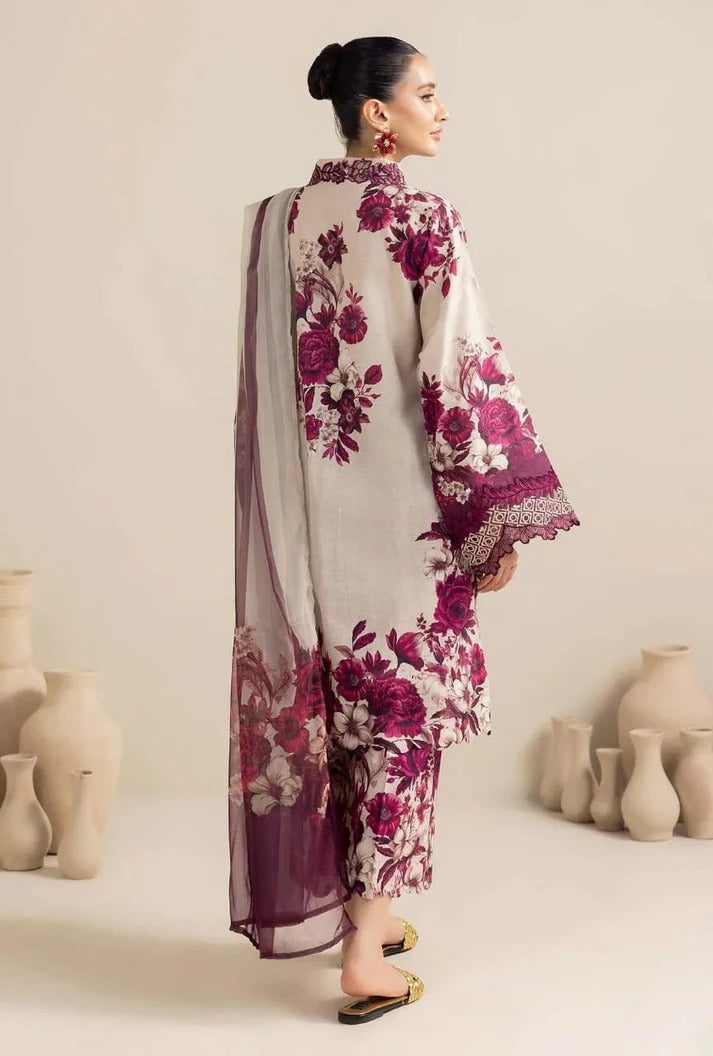ADAN,S LIBAS SHAMOS SLIK UNSTITCHED 3PIECE D#90008