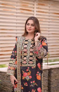 ANEELA’s SILK BLACK Unstitched 3piece 