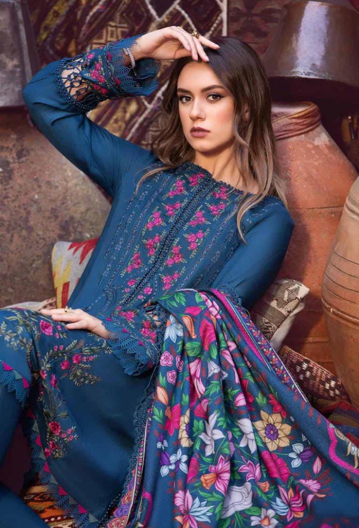 DHANAK 3PIECE Emboidered