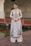 IZNIK Lawn printed shirt with chiffon duppta ZB103